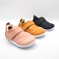 Bobux | Sneaker con velcro in pelle