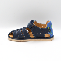Pablosky | Sandalo in pelle blu navy