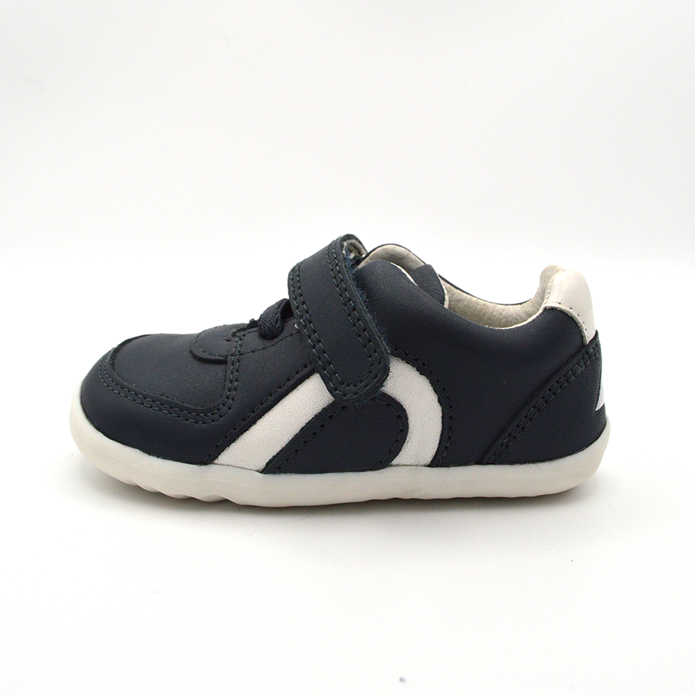 Bobux | Sneaker in pelle blu navy