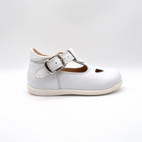 La Pregiata | Sandalo in pelle bianco con cinturino