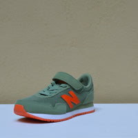 New Balance - Sneaker Verde Oliva e Arancio
