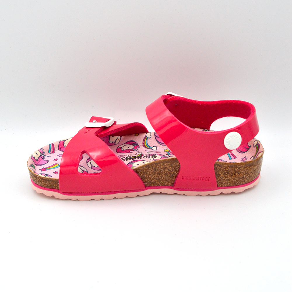 Birkenstock | Sandalo rosa con unicorni