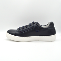 Mobi Dick | Sneaker pelle blu