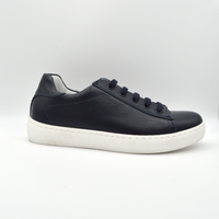 Mobi Dick | Sneaker pelle blu