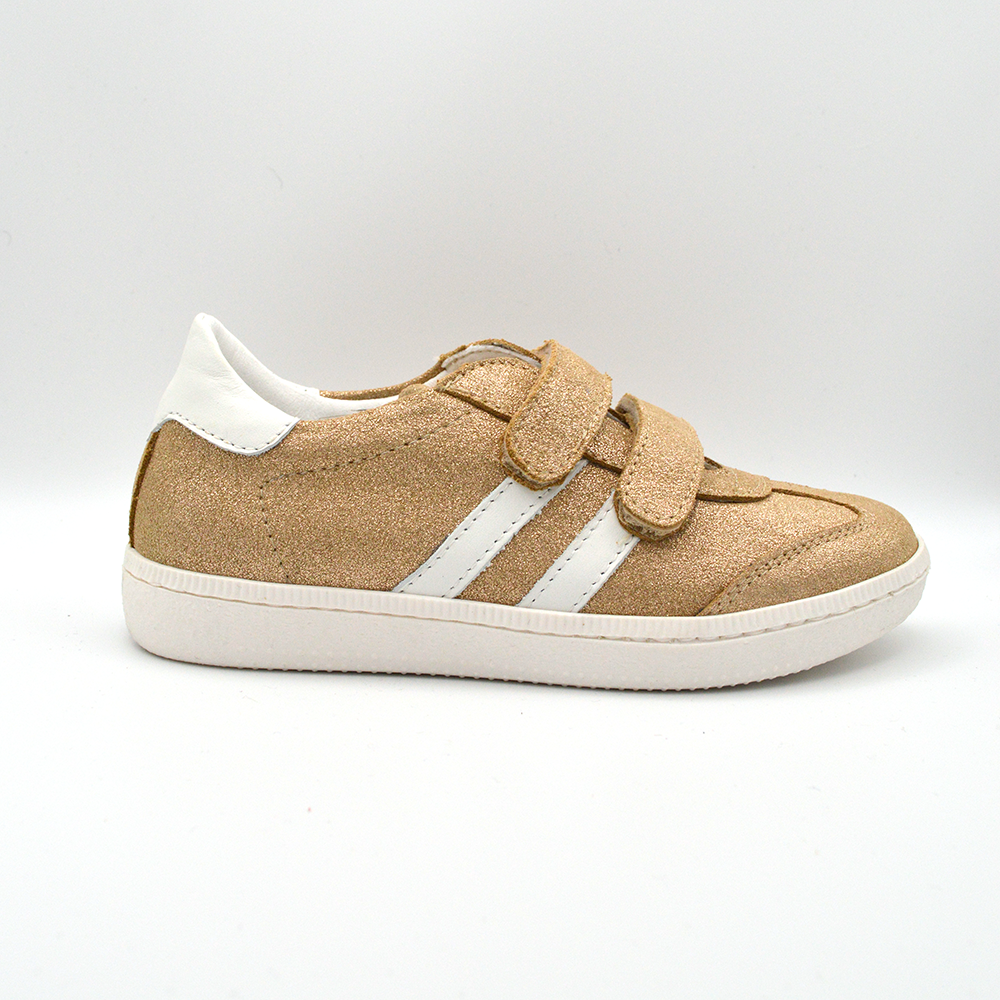 La Pregiata | Sneaker oro glitter