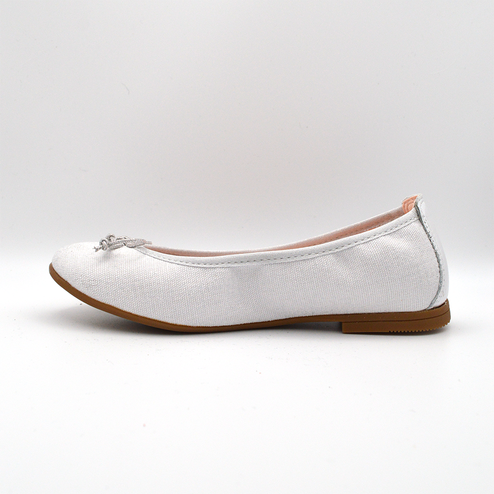 Paola Fashion Girl | Ballerina bianca e argento