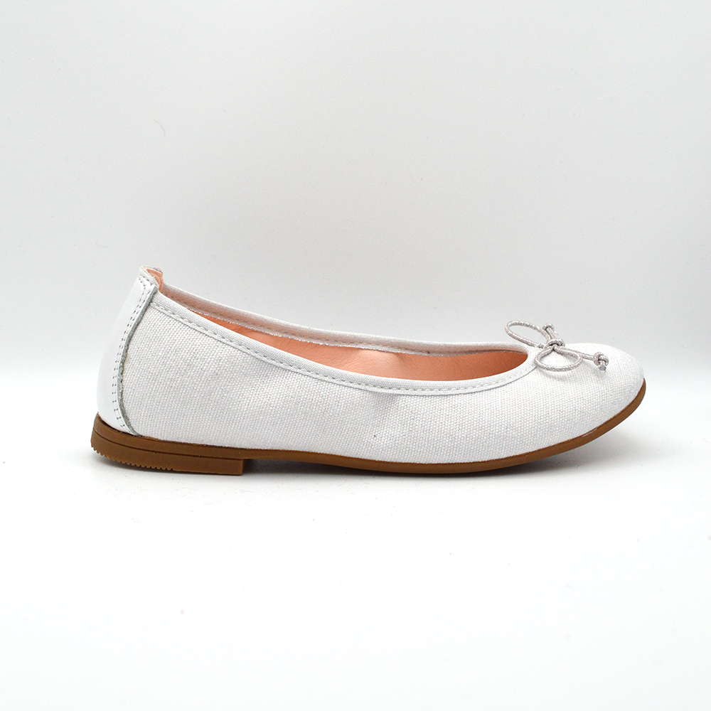 Paola Fashion Girl | Ballerina bianca e argento