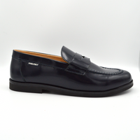 Pablosky | Mocassino in pelle blu navy