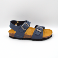 Grünland | Sandalo blu navy con cinturino