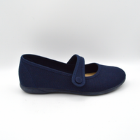 Batilas | Ballerina in tela blu navy