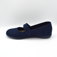 Batilas | Ballerina in tela blu navy