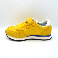 SUN68 | Sneaker giallo lacci e velcro