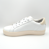 SUN68 | Sneaker bianco e argento lacci