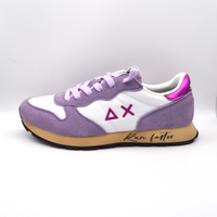 SUN68 | Sneaker lilla con lacci