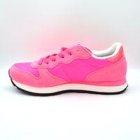SUN68 | Sneaker rosa fluo con lacci