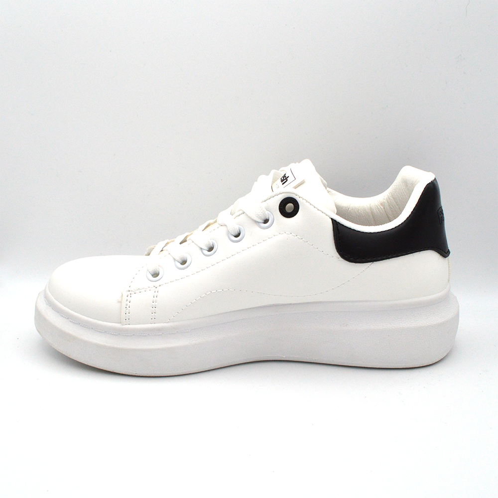 Refresh | Sneaker platform bianca e nera
