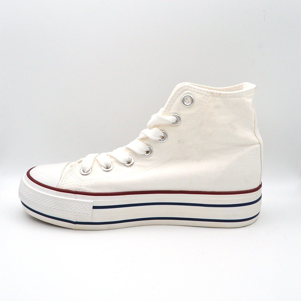 Refresh | Sneaker con lacci bianca