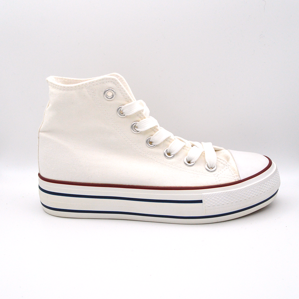 Refresh | Sneaker con lacci bianca