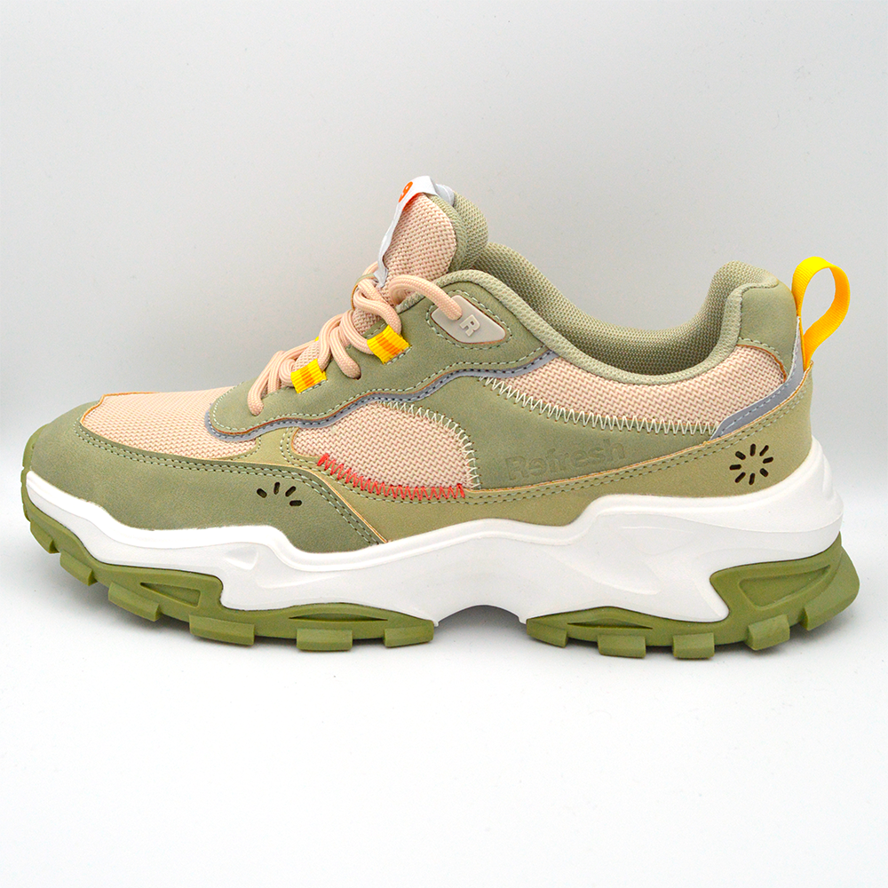 Refresh | Sneaker verde militare