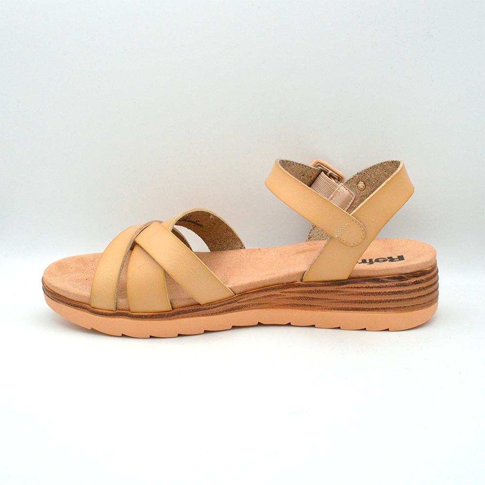 Refresh | Sandalo platform beige