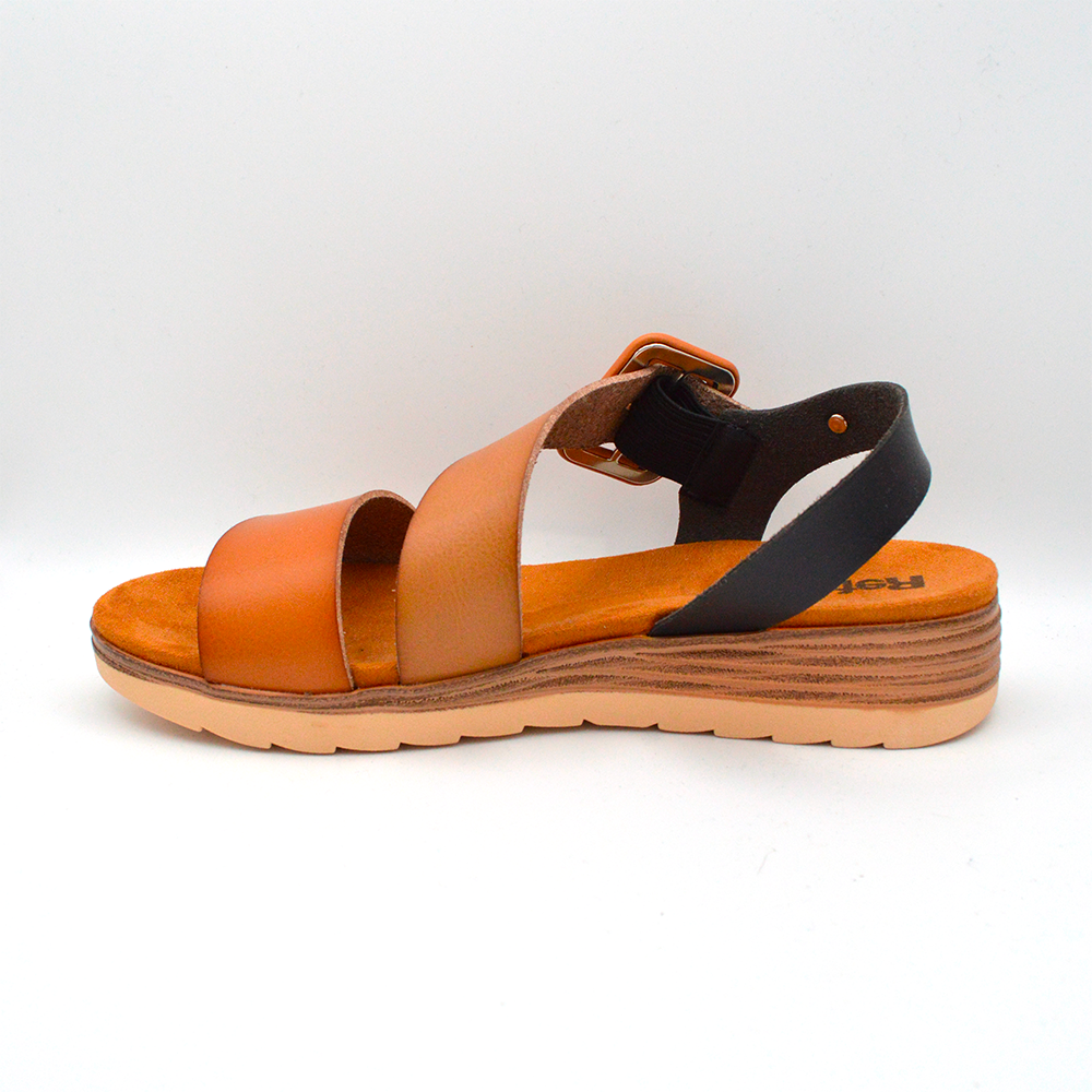 Refresh | Sandalo platform caramello