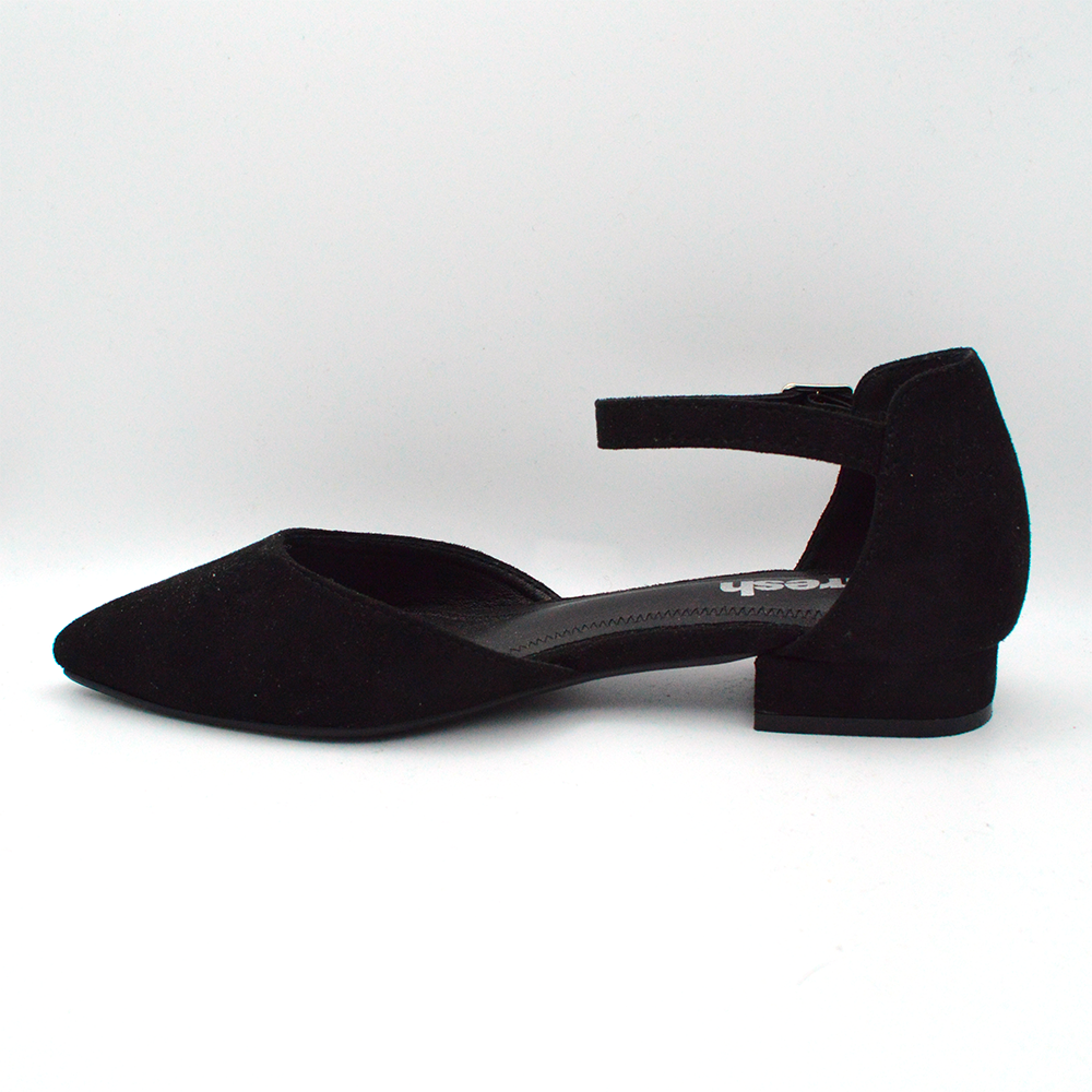 Refresh | Sandalo slingback nero