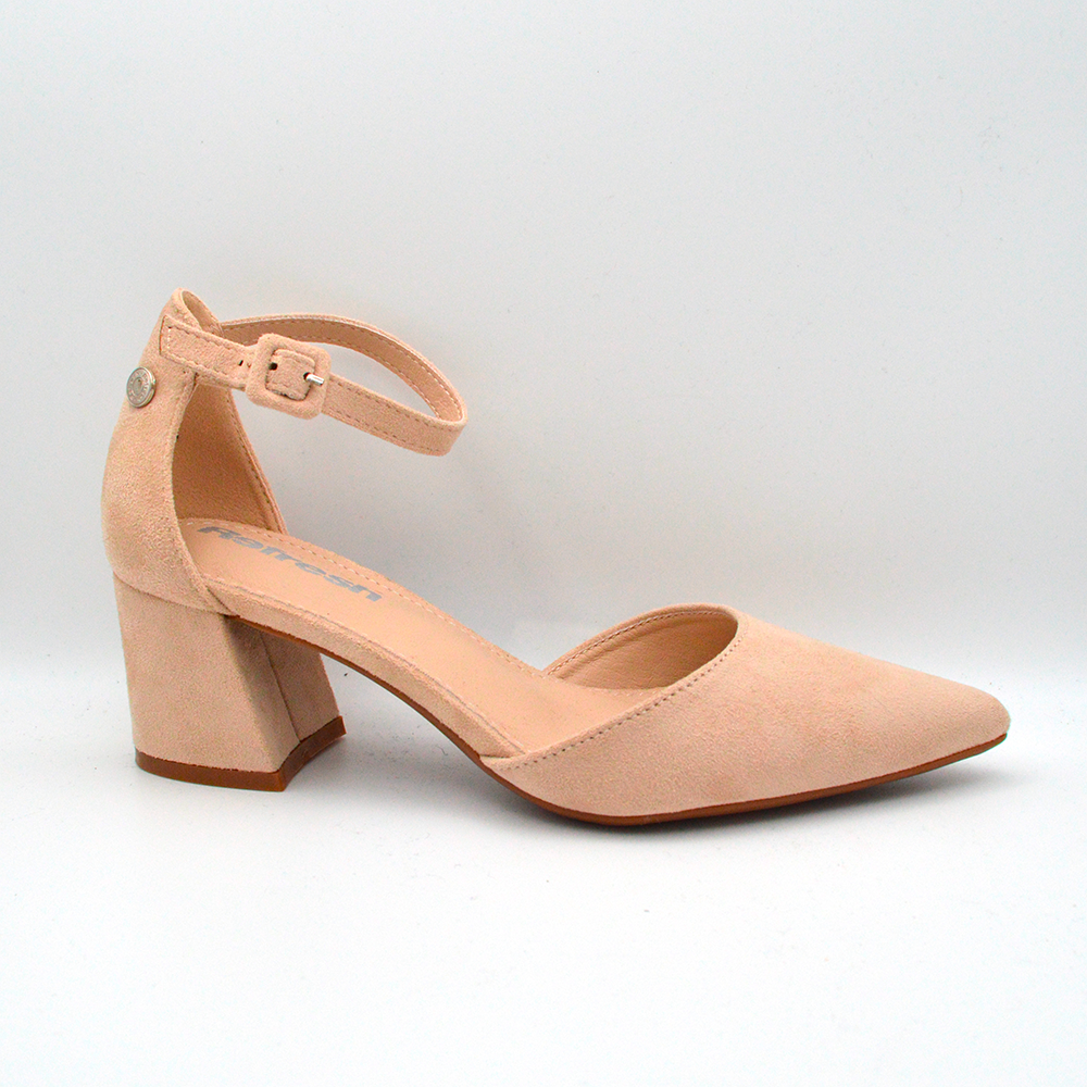 Refresh | Sandalo slingback cipria con tacco