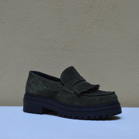 La Pregiata – Mocassino Chunky con Frange e Suola Carrarmato
