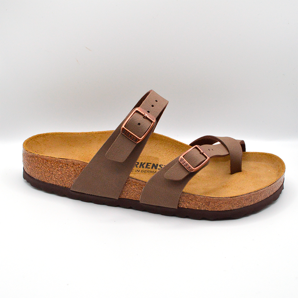 Birkenstock | Sandalo ciocolato con incrocio