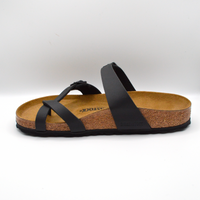 Birkenstock | Sandalo nero con incrocio