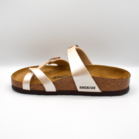 Birkenstock | Sandalo oro con incrocio