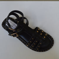 Sandalo Gladiator Grünland con Borchie – Spirito Rock e Comfort Senza Tempo