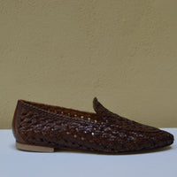 Mocassino intrecciato Bottega Fermana