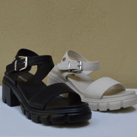 Sandalo Refresh "Glow Platform" – Eleganza Moderna e Comfort Assoluto