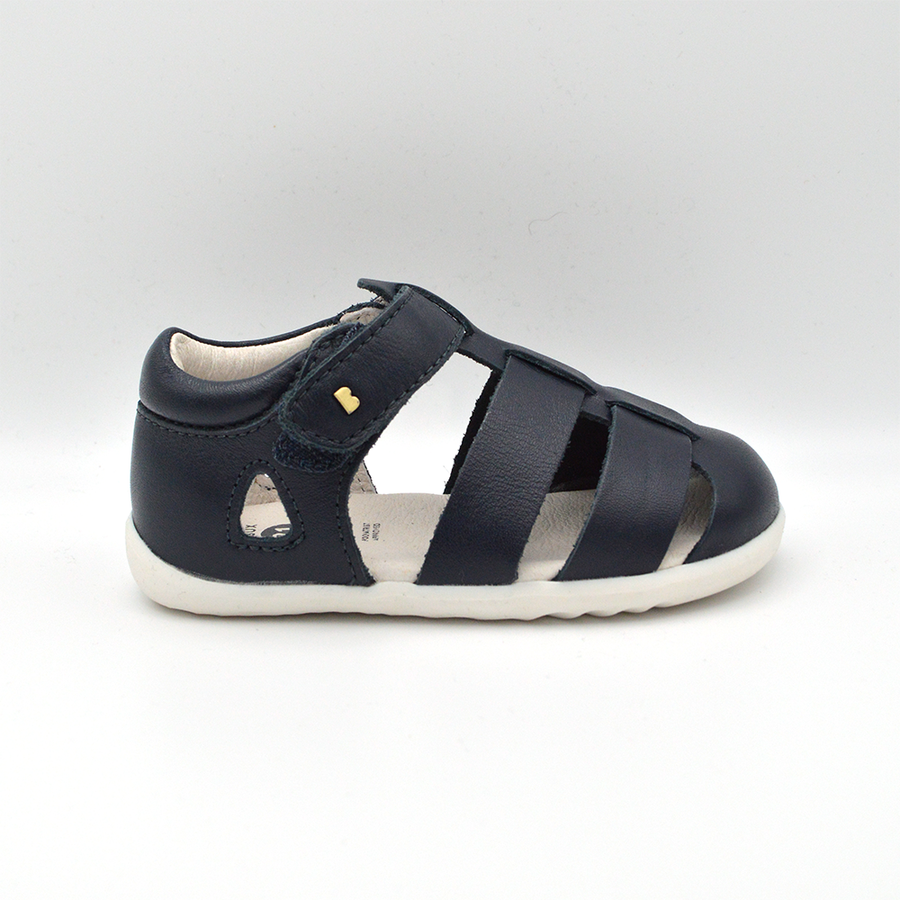 Bobux | Sandalo baby in pelle blu navy