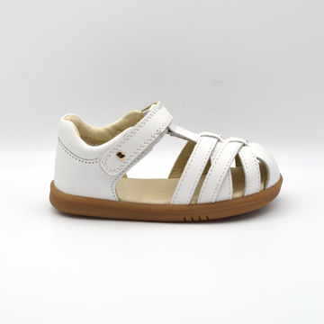 Bobux | Sandalo bianco in pelle