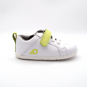 Bobux | Sneaker baby bianca con velcro