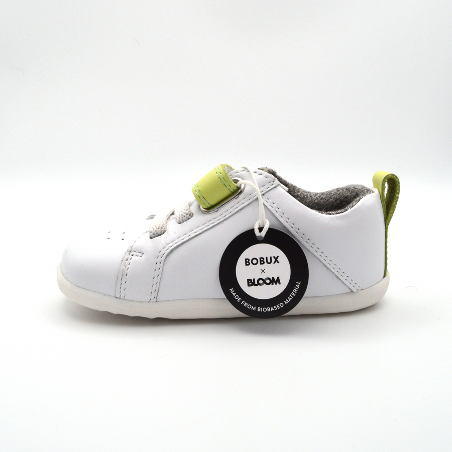 Bobux | Sneaker baby bianca con velcro