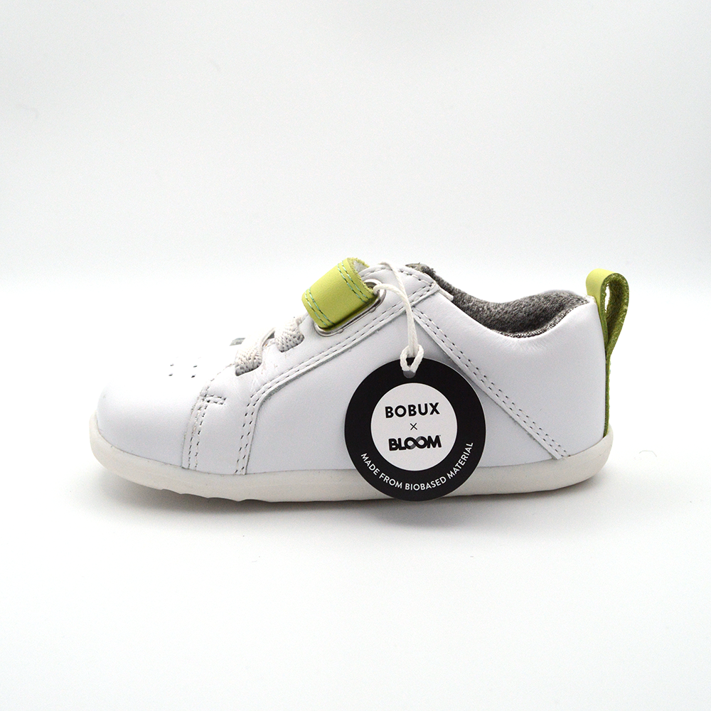 Bobux | Sneaker baby bianca con velcro