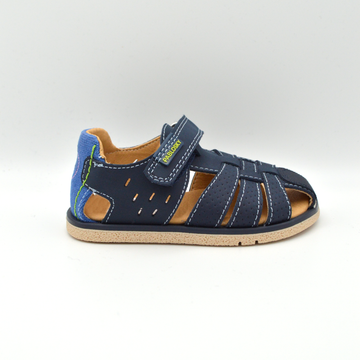 Pablosky | Sandalo in pelle blu navy