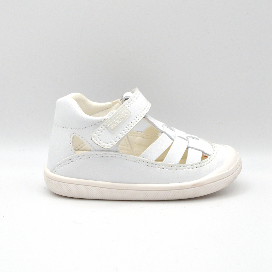 Pablosky | Sandalo in pelle bianco