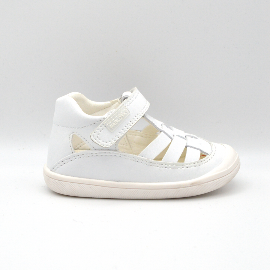 Pablosky | Sandalo in pelle bianco
