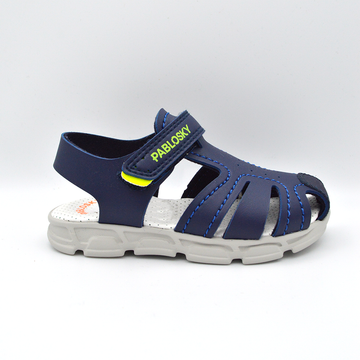 Pablosky | Sandalo in pelle blu