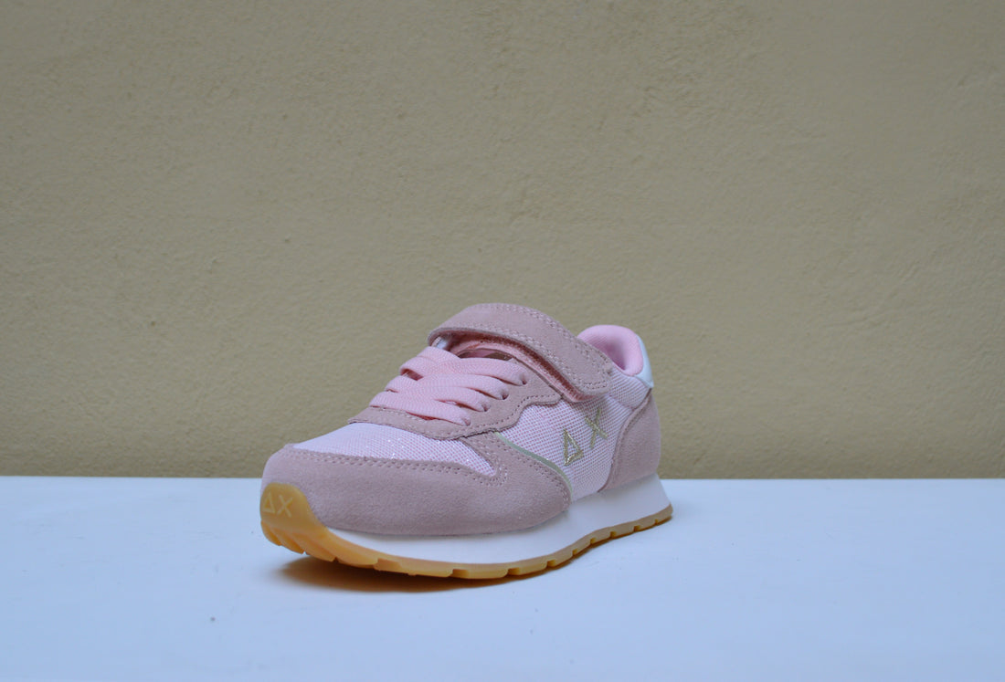 Sun68 - Sneaker Rosa Cipria e Glitter