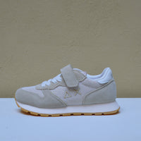 Sun68 - Sneaker Beige e Oro con glitter