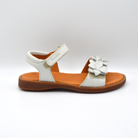 Froddo | Sandalo in pelle bianco con fiori