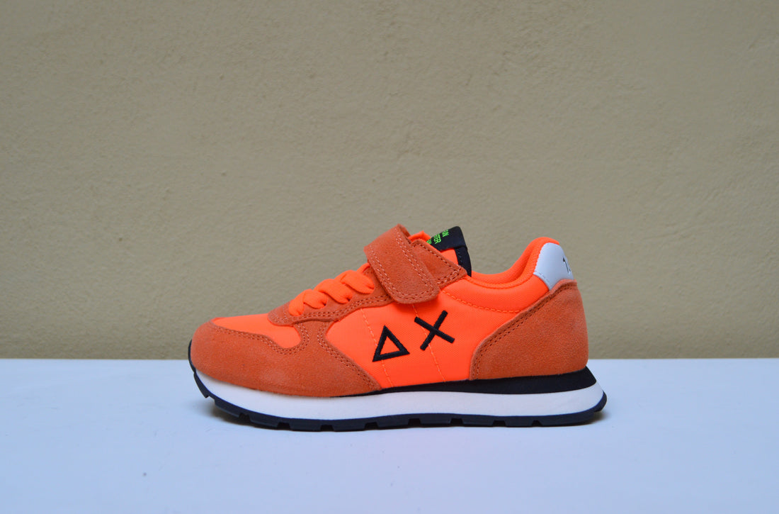 Sun68  - Sneaker Arancio Neon