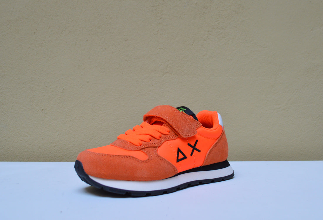 Sun68  - Sneaker Arancio Neon