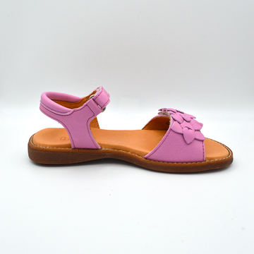 Froddo | Sandalo in pelle viola con fiori