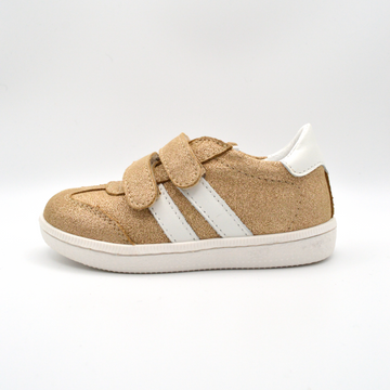 La Pregiata | Sneaker oro glitter